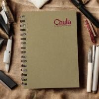 ราคา สมุดปกแข็งสันห่วงมีเส้นปกน้ำตาล 75G 100 แผ่น CU ขนาดA5 (29043439052)