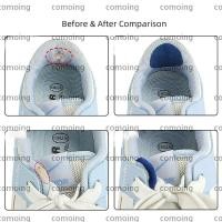 ราคา COMOYING แพทช์ซ่อมรองเท้า 6 ชิ้น, ซ่อมส้นรองเท้าหนังไมโครไฟเบอร์ที่ทนทาน, แผ่นซ่อมรองเท้าผ้าใบแบบมีกาวในตัวสากล (53951198482)