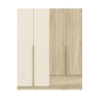 ราคา Koncept Furniture ตู้เสื้อผ้าบานเปิด รุ่น Hannie ขนาด 160 ซม. สีไม้อ่อน (160x56.5x200 ซม.) แบรนด์ KONCEPT FURNITURE (28634985181)
