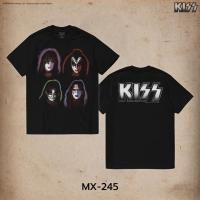 ราคา Power 7 Shop เสื้อยืดวง คิส ลิขสิทธ์แท้ KISS T-SHIRTS (MX-245) (27868956782)