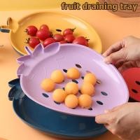 ราคา สตอเบอร์รี่ ถาดผลไม้A1411 จานเค้กผลไม้อบแห้ง สร้างสรรค์และน่ารัก อเนกประสงค์ ระบายน้ำได้ จานใส่ขนม จาน พลาสติก จานขนม (19953004294)