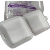 ราคา กล่องโฟม กล่องโฟมใส่ข้าว SB500 1แถว 1หิ้ว(1หิ้ว=5แถว) (44410777248)