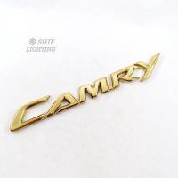 ราคา 1 x ABS Gold CAMRY โลโก้ตัวอักษรรถ Auto ด้านหลังป้ายสัญลักษณ์สติกเกอร์รูปลอกสําหรับ TOYOTA CAMRY (40566066378)