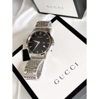 ราคา New Gucci G-Timeless Black Dial Stainless Steel Men's Watch 40mm.สวย เรียบ หรู ราคาดีมากก (11566892605)