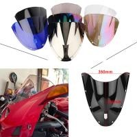 ราคา รถจักรยานยนต์หน้าจอ Double Bubble Windshield Deflector Protector WindScreen สําหรับ Ducati 749R 749S 999 999R 999S 2005 2006 2007 (25147500237)