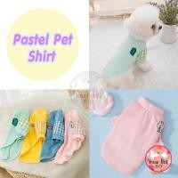 ราคา เสื้อสัตว์เลี้ยงสีพาสเทล เสื้อหมา แมว สุนัข ชุดสุนัข แฟชั่น สีสดใส Pastel Pet Shirt สก็อตติช โฟลด์ (9439493231)
