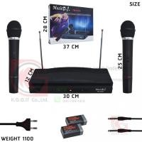 ราคา MUSIC DJ TM-202A MIC KARAOKA WIRELESS คู่ (1039472718)