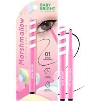 ราคา Baby Bright อายไลเนอร์【มาร์ชเมลโล่คลิก】เขียนขอบตา กันน้ำ Marshmallow Click Eyeliner 0.10g (24443595474)
