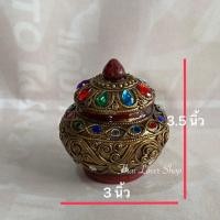 ราคา ผอบไม้ หม้อผอบ ตลับไม้ แต่งลวดลาย สไตล์ล้านนา กว้าง 3 นิ้ว สูง 3.5 นิ้ว (วัดความอ้วน) ใบละ 129.- (21241917144)