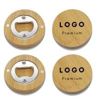 ราคา ที่เปิดขวดไม้ทรงกลม สลักชื่อและโลโก้ ของชำร่วยงานแต่ง งานอีเวนต์ พรีเมียม (24490777683)