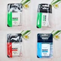 ราคา [REACH®] Waxed Dental Floss 50.2m or 182.8m รีช ไหมขัดฟัน เคลือบแว็กซ์ (20525283719)