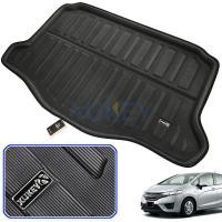 ราคา Fit สําหรับ Honda Fit / Jazz Hatchback GK5 2014-2019 ด้านหลัง Trunk Liner Boot Cargo Mat ถาดพรมปูพื้นโคลน Kick Protector (29220142017)