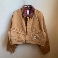 ราคา No49 Carhartt jacket cropped Vintage Made in Mexico (19081669450)