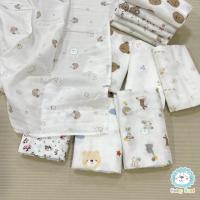 ราคา ผ้าอ้อมสาลูคอตตอน แพ็ค 6 ผืน 27x27 นิ้ว และ 30x30 นิ้ว (คละลาย) (29068244186)