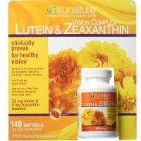 ราคา Trunature Vision Complex Lutein and Zeaxanthin Supplement, 140 Count (24025302986)
