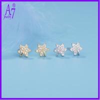 ราคา ต่างหูเพชรออกแบบใยแมกไม้สไตล์ใหม่สำหรับผู้หญิง RXW1310 (42523593101)