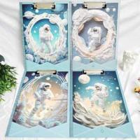 ราคา Sanrio Kuromi Cinnamoroll Little Girl Street Board / SANRIO Special Edition Exam Board พร้อมไม้บรรทัด / กระดานเครื่องเขียนขนาด A4 คุณภาพดีที่สุดขายส่งและ (42574566246)