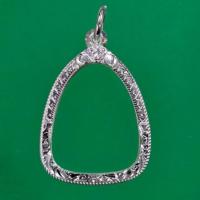 ราคา SSNPกรอบพระเงินแท้92.5%ซุ้มเกลียวคู่ทรงพระปิดตาเล็ก(กรอบพับหลังไม่ใช่ตลับ) (25413483958)