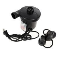 ราคา Air Pump เครื่องสูบลม ที่สูบลม ปั๊มเป่าลมยาง ที่สูบลมไฟฟ้า 3 in 1 พกพาได้ พร้อมหัว 3 ขนาด (8923135451)