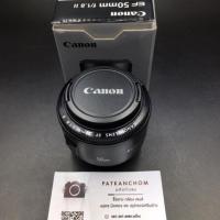 ราคา CANON EF 50 mm f1.8 II (เลนส์ฟิกส์) (8283511002)