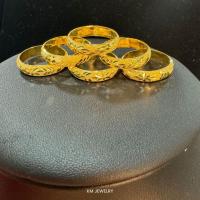 ราคา แหวนลูกคิดตัดลาย หนักครึ่งสลึง (26559435084)