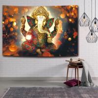 ราคา ภาพพื้นกลังโปสเตอร์และภาพพิมพ์พระพิฆเนศภาพวาดผ้าใบพระเจ้าพิฆเนศห้องนั่งเล่นตกแต่งบ้านภาพภาพแอปสแตรกปะผนังเทพเจ้าฮินดู (44321676297)