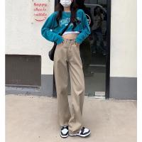 ราคา กางเกงยีนส์ผู้หญิง/กางเกงยีนส์เอวสูงทรงหลวม/กางเกงยีนส์ผู้หญิง/กางเกงยีนส์ทรงบอยเฟรนด์ (43564632484)