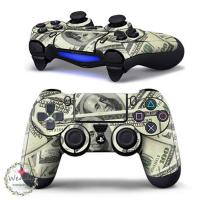 ราคา Playstation รุ่นสติกเกอร์ฝาครอบป้องกันรูปลอกผิวสําหรับ Sony PS4 Play Station 4 Controller Decal (28437615415)