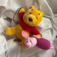 ราคา ตุ๊กตาหมีพูห์ Pooh เกาะเก็บผ้าม่าน ขนวินเทจ✨มือสอง สภาพดี (25322528552)