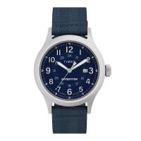 ราคา TIMEX TW2V65600 EXPDNORTH SIERRA นาฬิกาข้อมือผู้ชาย สายผ้า สีน้ำเงิน หน้าปัด 40 มม. (18094236340)