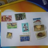 ราคา แสตมป์ใช้แล้ว 20ดวง 20บ. คละลาย (41923149968)