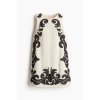 ราคา H&M(เอชแอนด์เอ็ม) เดรสเชิ้ตเย็บปักด้วยลายปัก ผู้หญิง 1281957_1 (44252169138)