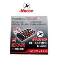 ราคา HORSE ตราม้า ยางลบดินสอก้อนดำ Hi-Polymer H-13 1x24ก้อน/กล่อง (5115586901)