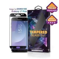 ราคา ฟิล์มกระจกนิรภัย Glass Pro Samsung Galaxy J7 Plus Full Cover - พรีเมี่ยม (43764819726)
