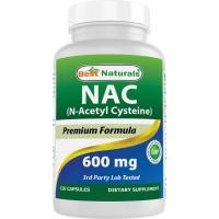ราคา Best Naturals NAC - N Acetyl Cysteine 600 mg 120 Capsules - n Acetyl cysteine - Powerful antioxidant (29692550094)
