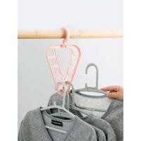 ราคา GANTUNGAN Magic Hanger 9 IN 1 Love / 9 Hole ไม้แขวนเสื้อตู้เสื้อผ้า (41905790199)