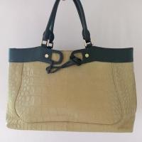 ราคา กระเป๋าช้อปปิ้ง Shoulder Tote Bag ยี่ห้อ ANNE KLEIN ขนาด14 นิ้ว ของแท้100% มือสอง (19678622739)