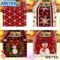 ราคา ผ้าปูโต๊ะคริสต์มาส การ์ตูนเกล็ดหิมะและกวาง ขนาด 12x72 นิ้ว (41175158765)