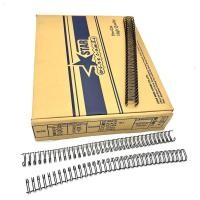 ราคา สันขดลวด3:1ขนาด 12.5 มม (1/2นิ้ว) 100เส้น/กล่อง (10841463440)