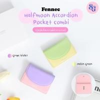 ราคา (พร้อมส่ง) กระเป๋าสตางค์ Fennec - HALFMOON ACCORDION POCKET COMBI (17783249220)