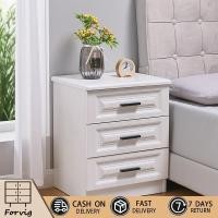 ราคา โต๊ะข้างเตียงสีขาวเรียบง่ายทันสมัย โต๊ะข้างเตียงสีขาวสด ตู้เก็บสัมภาระในห้องนอน 40*37*57cmโต๊ะข้างเตียง (44015455226)