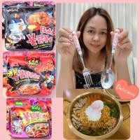 ราคา ทุกรส มี 5 รส มาม่า เกาหลี ซัมยัง รสไก่เผ็ด รสเผ็ดคูณ2 รสหมาล่า รสชีส รสคาโบนารา (6232638263)