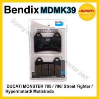 ราคา ผ้าเบรคหลัง BENDIX (MKMD39) แท้ รุ่น METAL KING สำหรับรถมอเตอร์ไซค์ DUCATI MONSTER 795 / 796/ Street Fighter / Hypermota (3648809481)