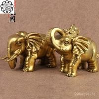 ราคา เครื่องประดับช้างสำริด Ruyi ช้างสำริดคู่หนึ่ง ANYN (26152931961)