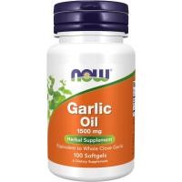 ราคา Now Foods Garlic Oil 1,500 mg 100 Softgels น้ำมันกระเทียมสกัดเข้มข้น - [EXP 09/2026] (24366474764)