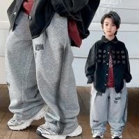 ราคา กางเกงขากว้างสำหรับฤดูใบไม้ร่วง ออกแบบตามสไตล์เกาหลี สีเทาอ่อนพิมพ์ลาย ทรงหลวมสบาย เหมาะสำหรับสวมใส่ในชีวิตประจำวันและเป็นกางเกงวอร์มสำหรับเด็ก (43971854110)