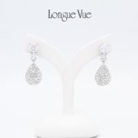 ราคา ต่างหูแฟชั่นรูปหยดน้ำสวยเกร๋ๆ Longue vue (19659463193)