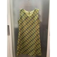 ราคา เดรสแขนกุด ลายสก็อตสีเขียว แบรนด์ Itokin (17363815649)