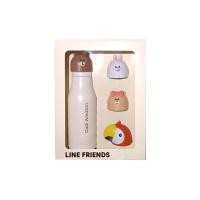 ราคา ขวดน้ำสแตนเลสคาเฟ่อเมซอน x เพื่อนไลน์ กระบอกน้ำลายการ์ตูน Bottle Stainless Cafe Amazon Line Friends VaniLand (21993794561)