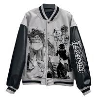 ราคา Varsity Eren titan on attack Manga Leather Master Custom Jacket (25775246519)